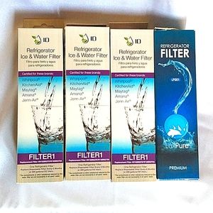 Fridge Water Filters Set of 4